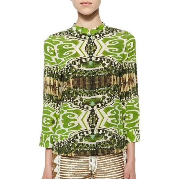 Alice + Olivia Silk Blouse